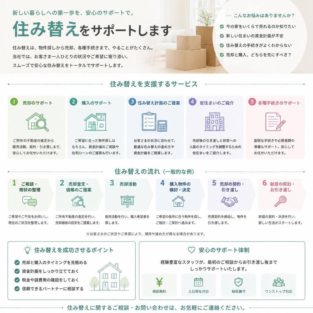 5. 住み替えサポート