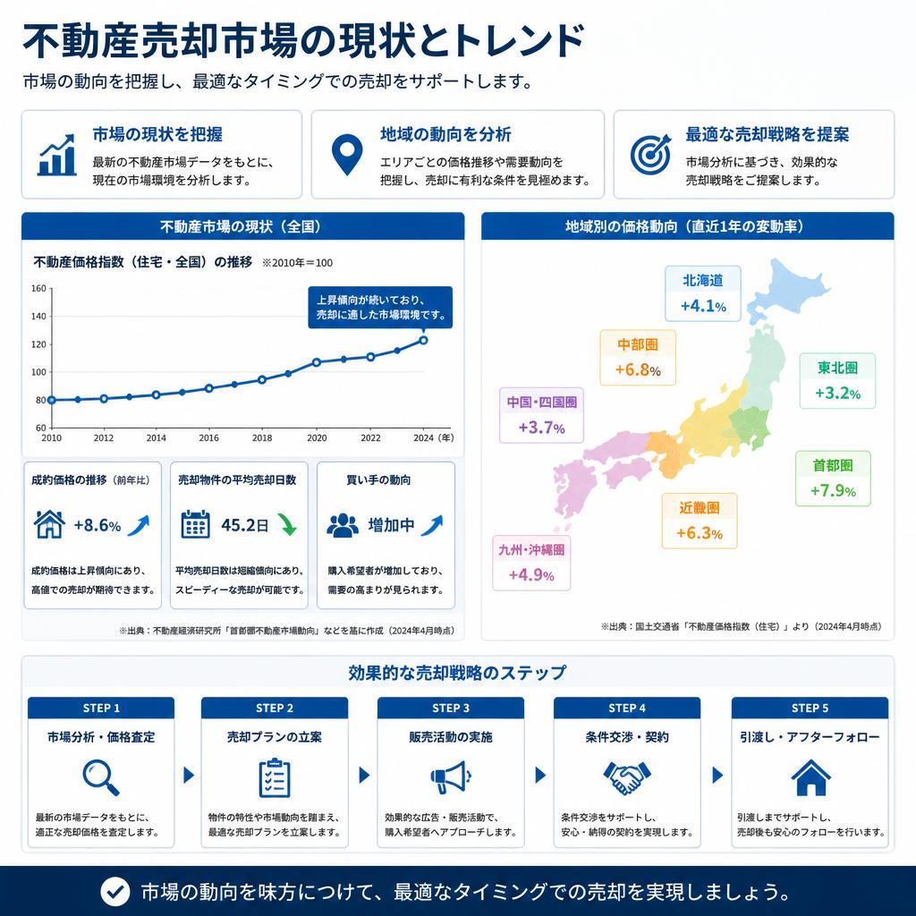 売却市場の最新情報
