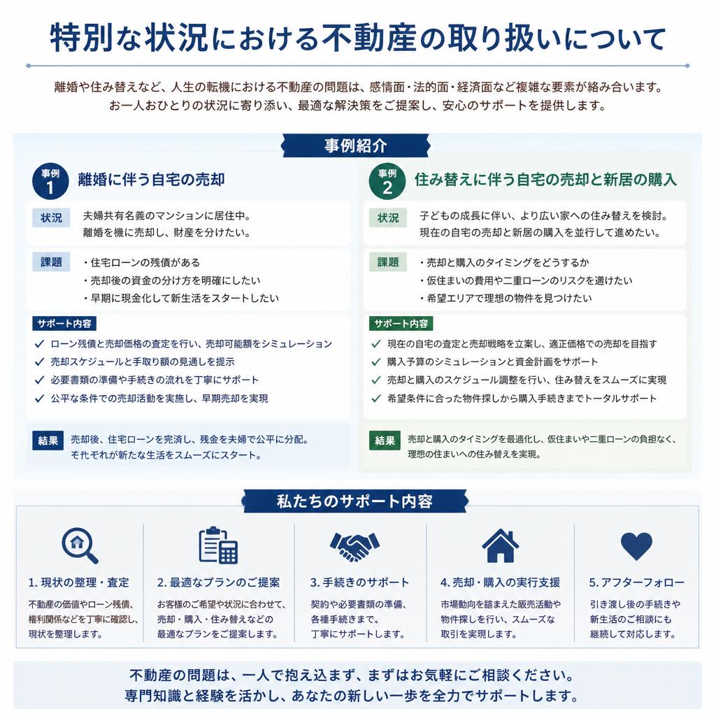 特別ケースに対するアプローチ