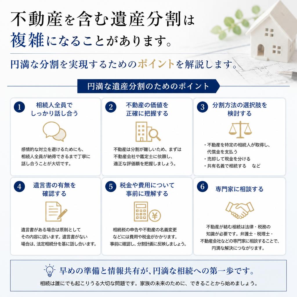 遺産分割協議の進め方
