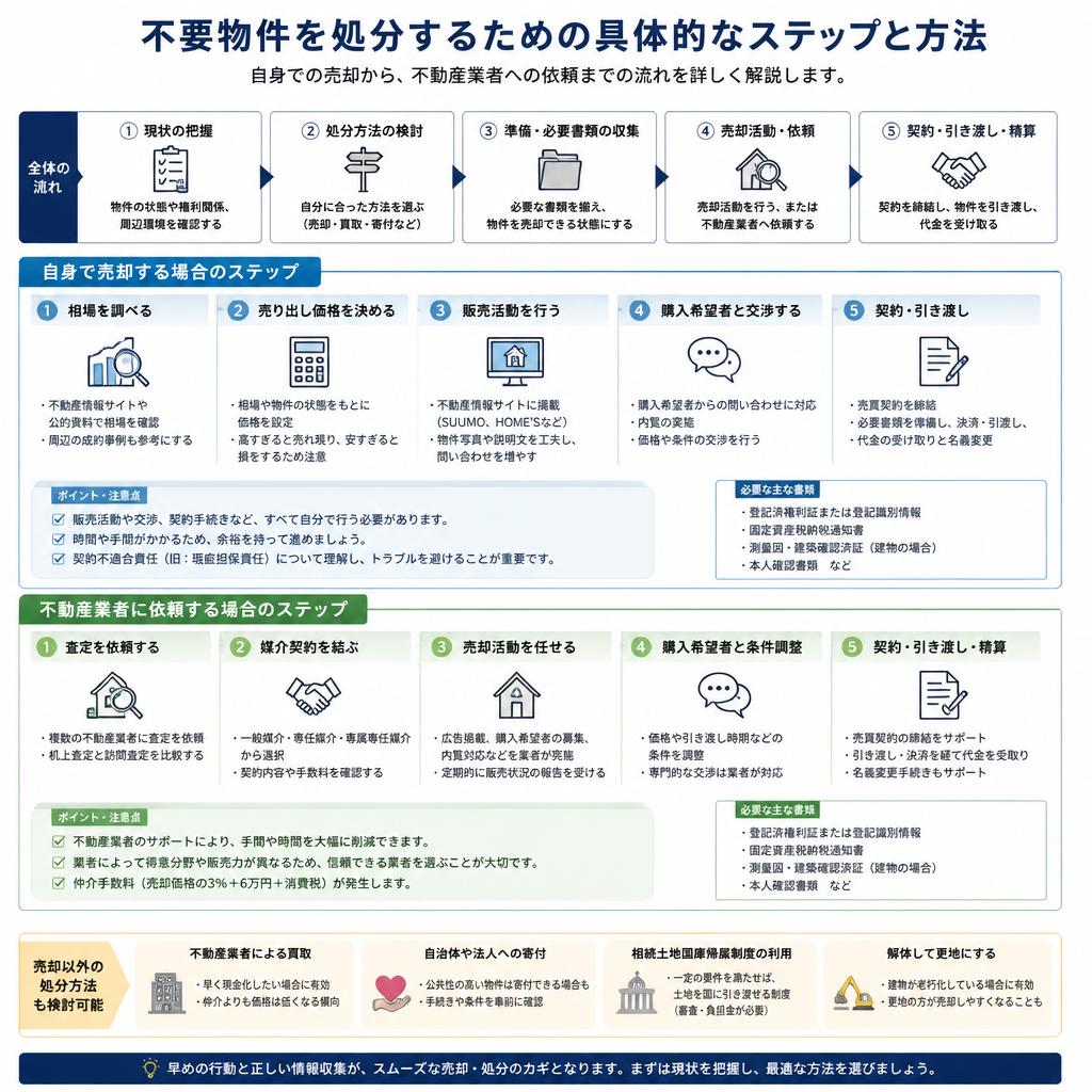 不要物件の処分方法とは？