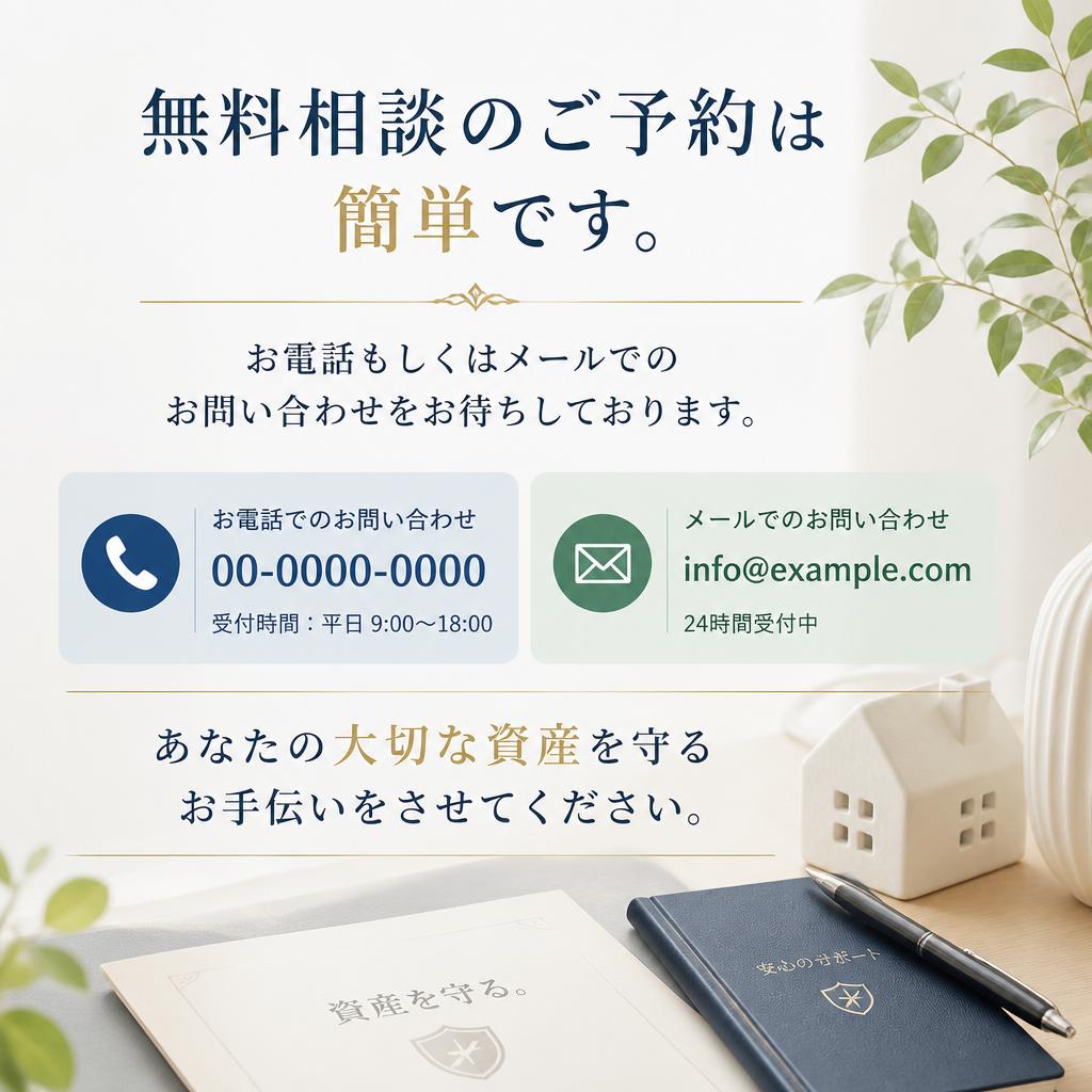 まずはお気軽にお問い合わせを！